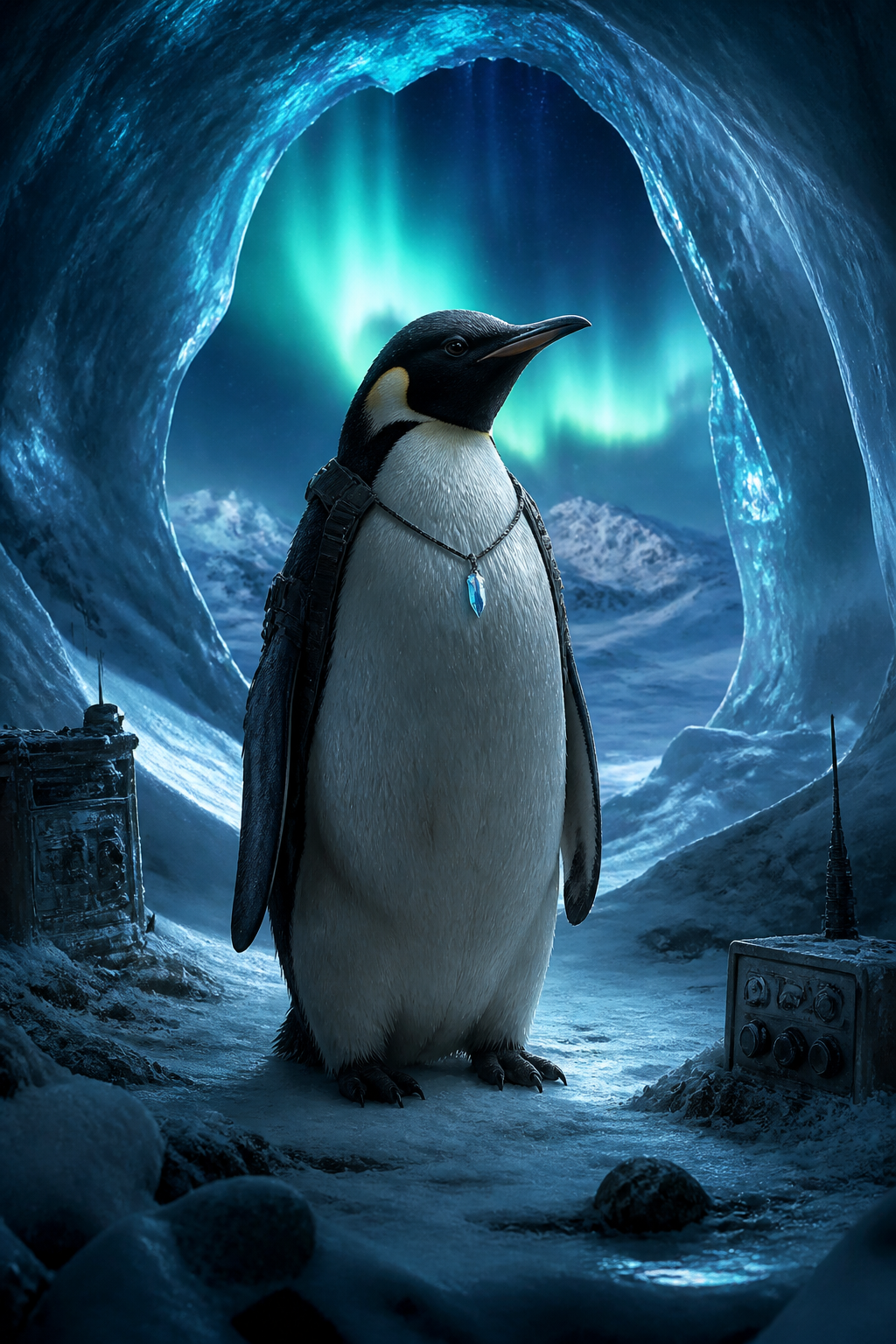 NIX in an Antarctic ice cave